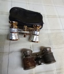 Mother Of Pearl Opera Glasses, And Other