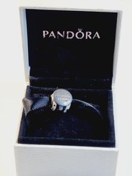 New PANDORA Merry Christmas Sterling Silver .925   Charm With Box