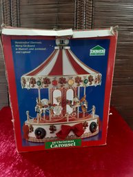 Holiday Workshop Christmas Carousel