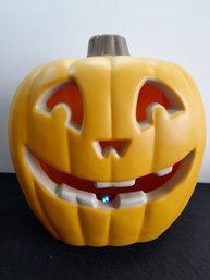 Large Battery Operated Lighted Pumpkin Decor With Sound