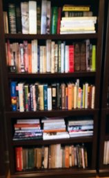 Over 200 Books About Food And Cooking Plus Two Bookshelves