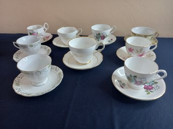 Mixed Teacups And Saucers Lot #2