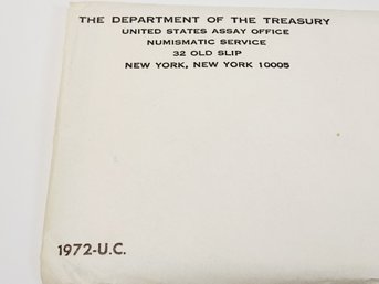 1972 US Mint Set Original Gov. Package (P And D)