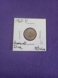 1960 Roosevelt Dime #17