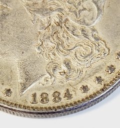 1884 Morgan Silver Dollar (140 Years Old)