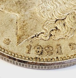 1921 Morgan Silver Dollar (103 Years New)