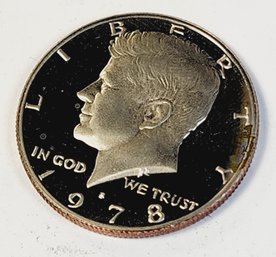 1978- S Proof Kennedy Half Dollar
