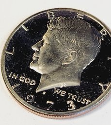 1973 S  Proof Kennedy Half Dollar