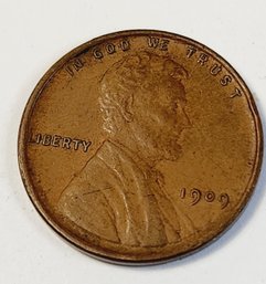 1909 V.D.B Lincoln Cent (first Year Famous VDB)