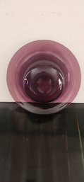 Purple Amethyst Centerpiece Bowl