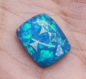 Multi-Color Mosaic Opal Triplet