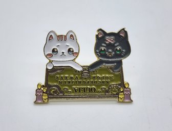 Cats With Ouija Board Pin