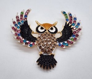 Beautiful Owl Brooch