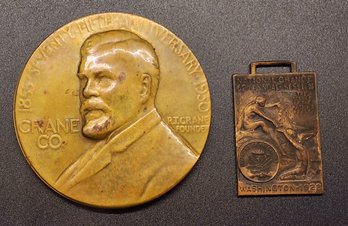 Vintage Medalion & Fob