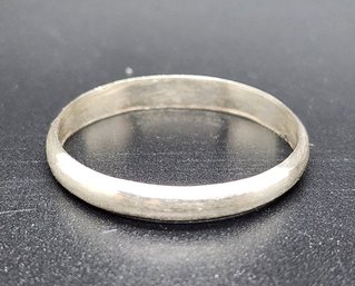 Large Sterling Silver Band Ring