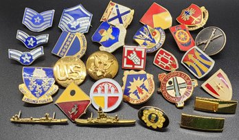 Vintage Military Pin Lot