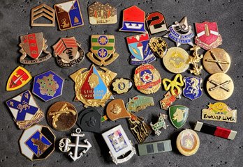 Vintage Military Pin Lot