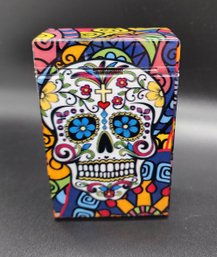 Brand New Skull Cigarette Case