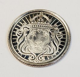 1/10 Troy Oz .999 Fine Silver Round Scottsdale Silver Lion Coin / Ingot  Round
