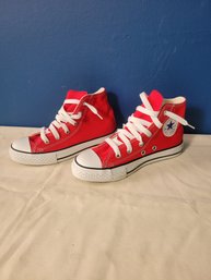 Converse Chuck Taylor Sneakers In Red.  New. - - - - - - - - - - - - - - - - - - - - - - - - - -Loc: S1 Bag