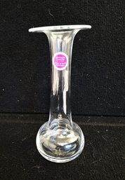 Vintage Lead Crystal Vase Handmade In Poland