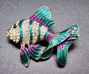 Cute Fish Brooch