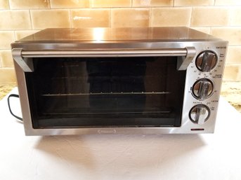 DeLonghi EO1260 Stainless-Steel Toaster Oven With Broiler