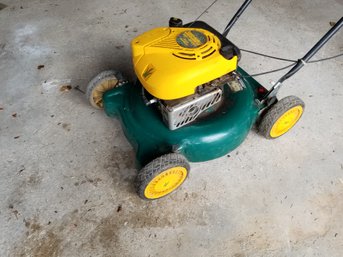 Yard Man Lawn Mower Has Very Good Compression,  Needs Throttle Handle