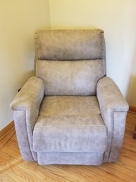 Blake Gray Microfiber Power Recliner