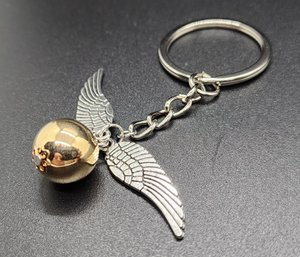 Harry Potter Golden Snitch Keychain