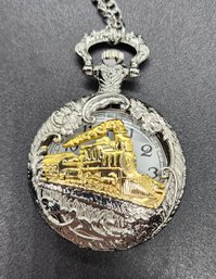 Brand New Train Pocket Watch