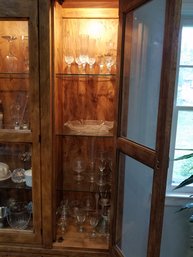 Contents Of 'right Side' Of China Cabinet - 4 Shelves