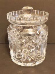 Waterford Lismore Cut Crystal Lidded Bisuit Jar