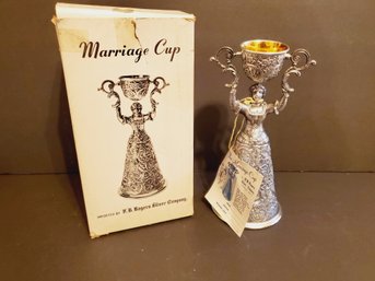 Vintage NOS FB Rogers Silver Co. Silverplate The Marriage Cup In Original Box