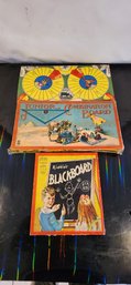 Vintage Gameboards And Boxes
