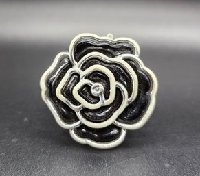 Vintage Floral Stretch Ring