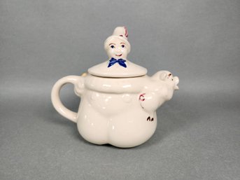 Vintage Shawnee Pottery 'Tom The Piper's Son' Teapot