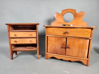 Antique Miniature Dressers