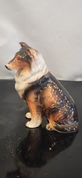 Vintage Shafford Porcelain Collie Figurine