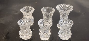 Collection Of Glass Toothpick Holders