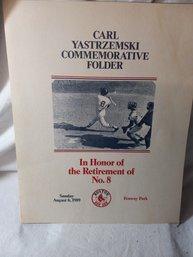 Carl Yastrzemski Commemorative Give Away