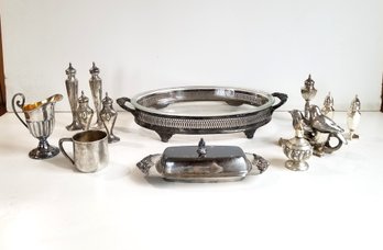 Elegant Selection Of  Antique & Vintage Silver Plated Dinner & Tabletop Items