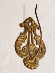 Vintage Brass Wall Mount Receipt Holder