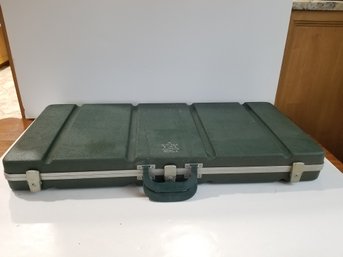 Vintage Protecto Kaddy Green Hard Gun Firearm Case