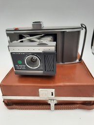 Vintage Polaroid J66 Land Camera With Leather Case