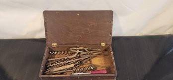 Vintage Toolbox With Contents
