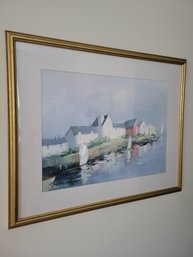 Charles Gruppe Framed Painting Of Brittany