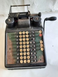 Antique 1920s Burroughs Adding Machine