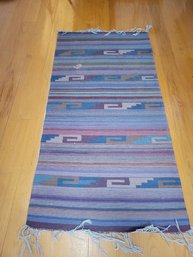 Hand Woven Area Rug Made With Natural Dyes.  It Is From Oaxaca.
