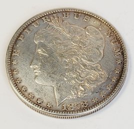 1878 Morgan Silver Dollar (first Year Of Morgans)